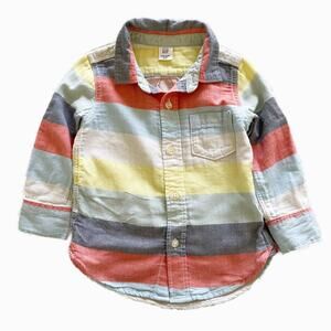 Baby Gap Stripe Button Down Shirt